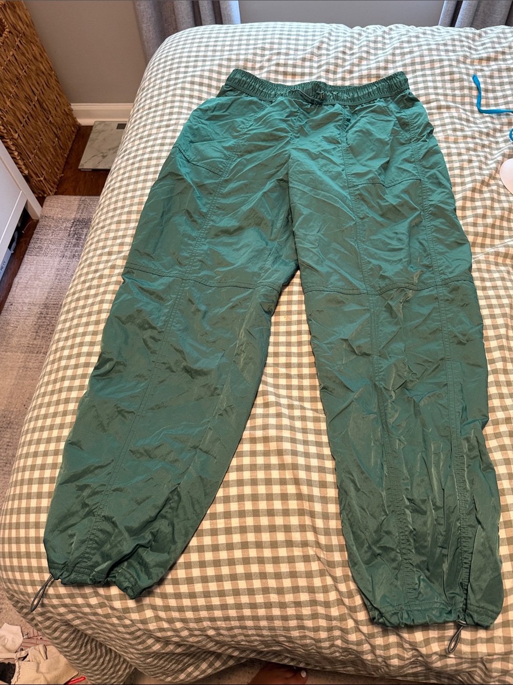 wild fable Green Drawstring Ankle Joggers